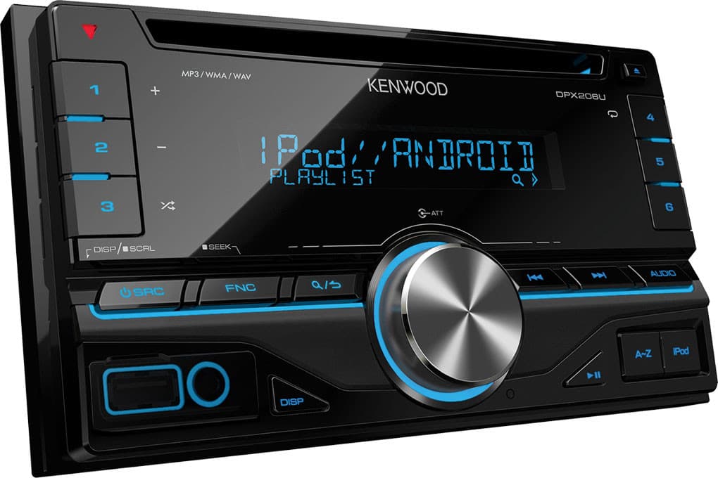 Autorádio Kenwood, USB, CD, iPod