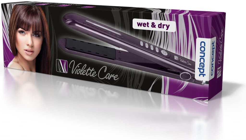 Žehlička vlasy Concept, Wet and Dry