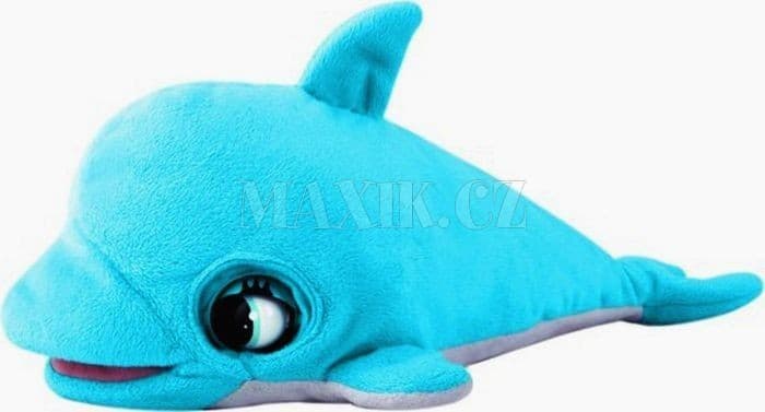 Teddies Delfínek plyšák se zvukem, 30 cm