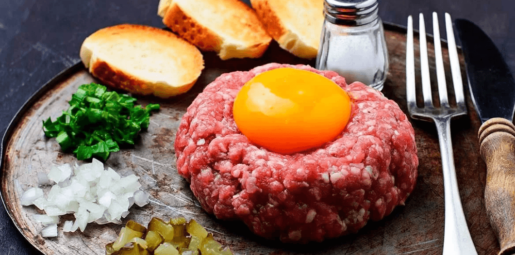 200g tatarský biftek z mladého býčka