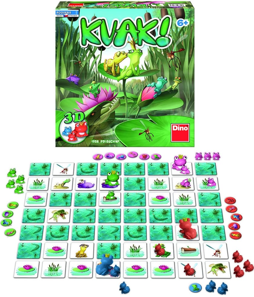 Dino Kvak společenská hra