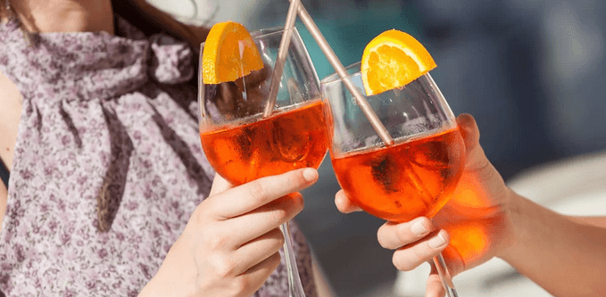 2× Aperol Spritz, à 0,4 l 