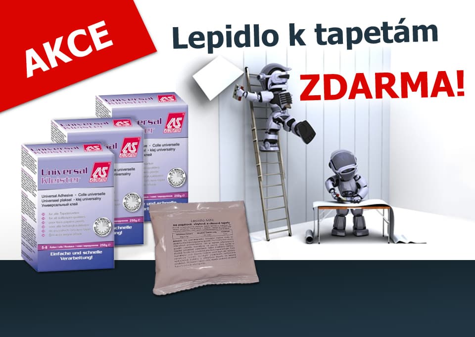 Tapety na zeď s lepidlem ZDARMA