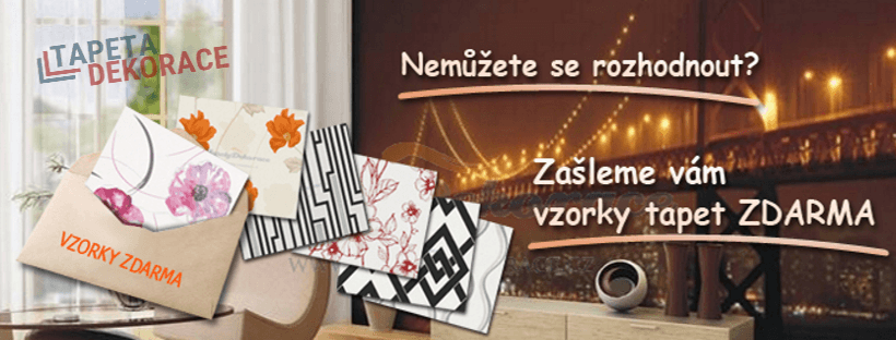Vzorky tapet ZDARMA