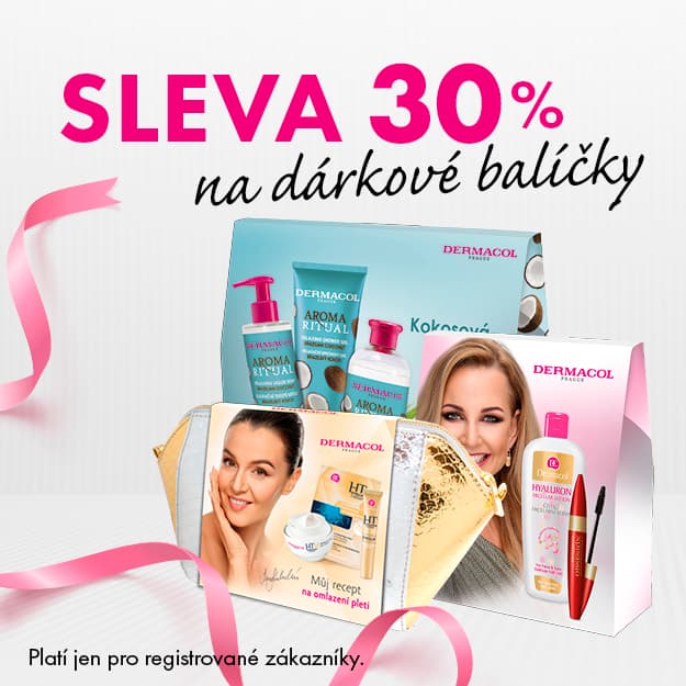Dermacol - sleva 30% na dárkové sady
