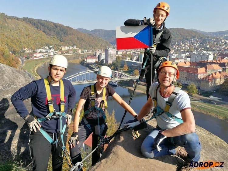 Dva dny na nejdelší via ferratě Česka