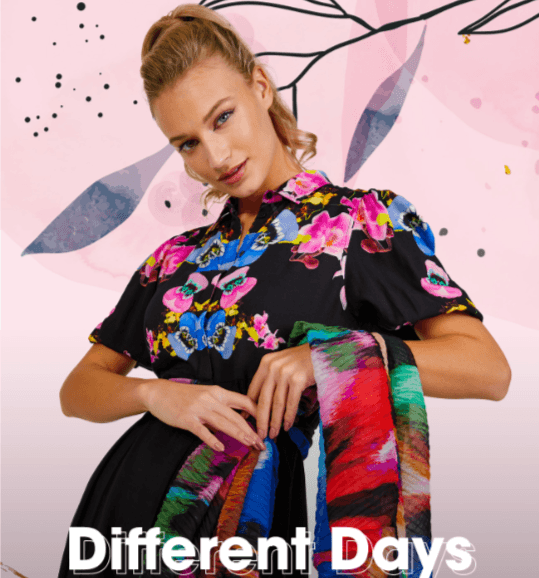 Different - sleva 25% na vše