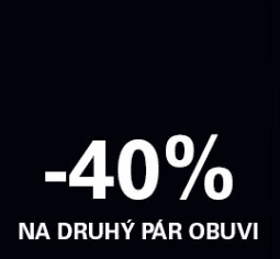 CCC - extra sleva 40% na druhý pár obuvi