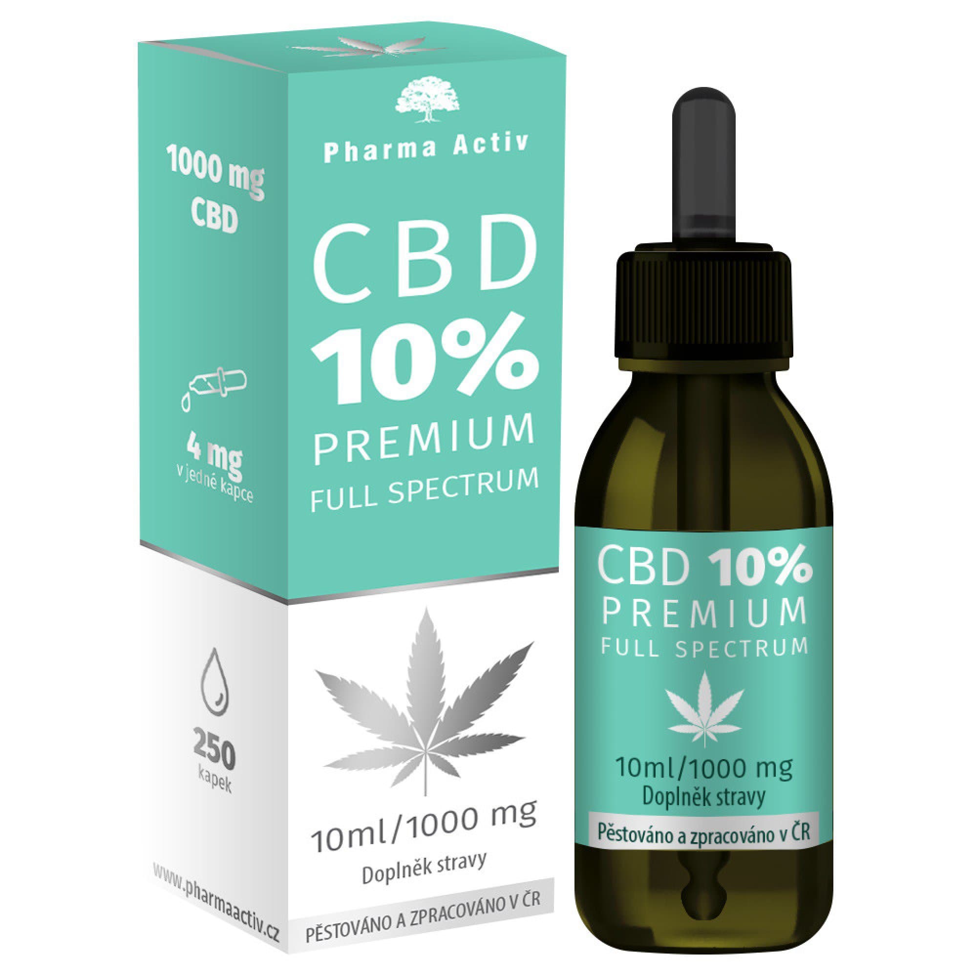 CBD olej Pharma Activ 10% Premium