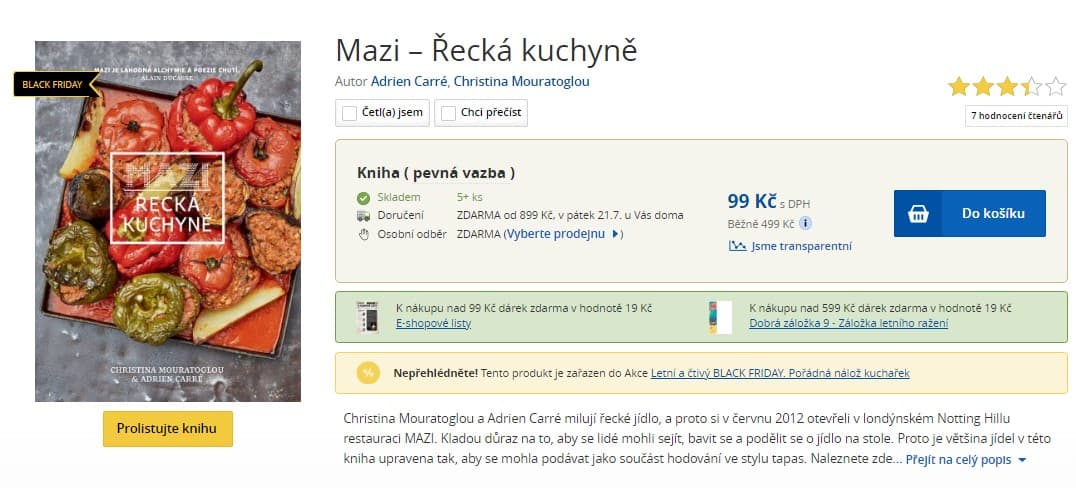 Kuchařka Mazi – Řecká kuchyně