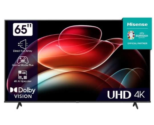 4K, Smart TV, HDR, 165cm, Hisense