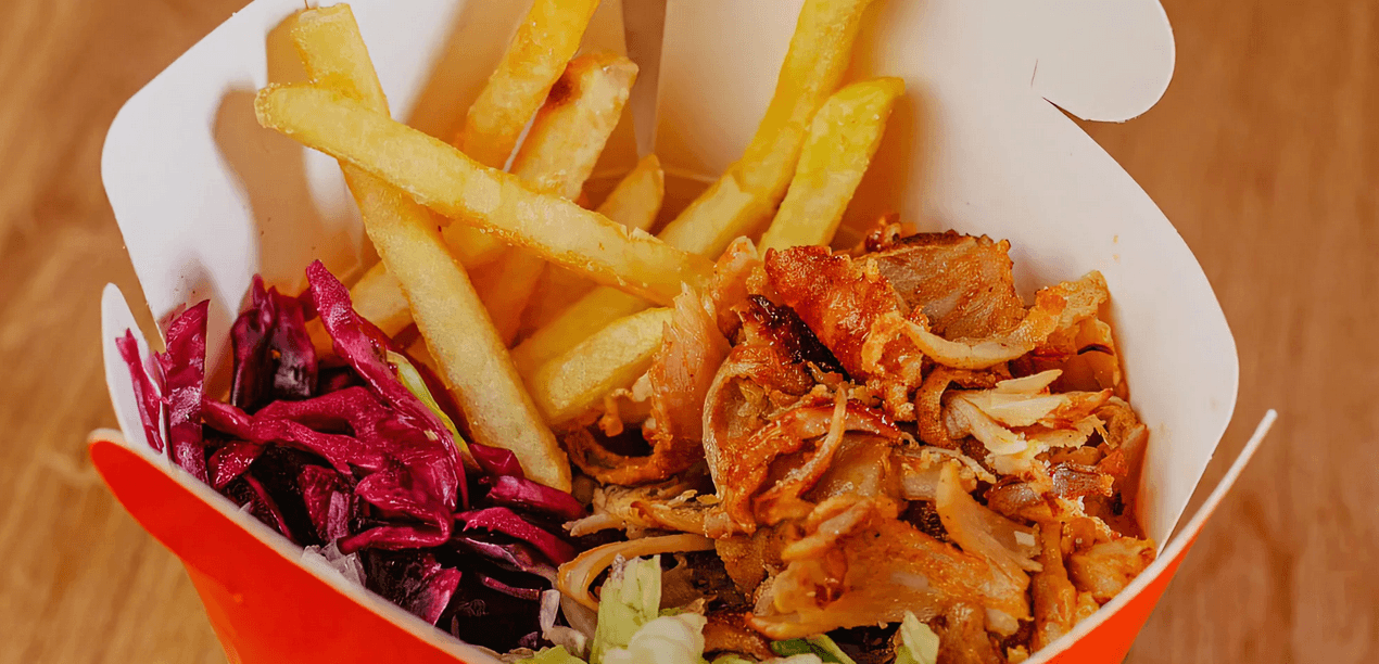 Velký kebab box 