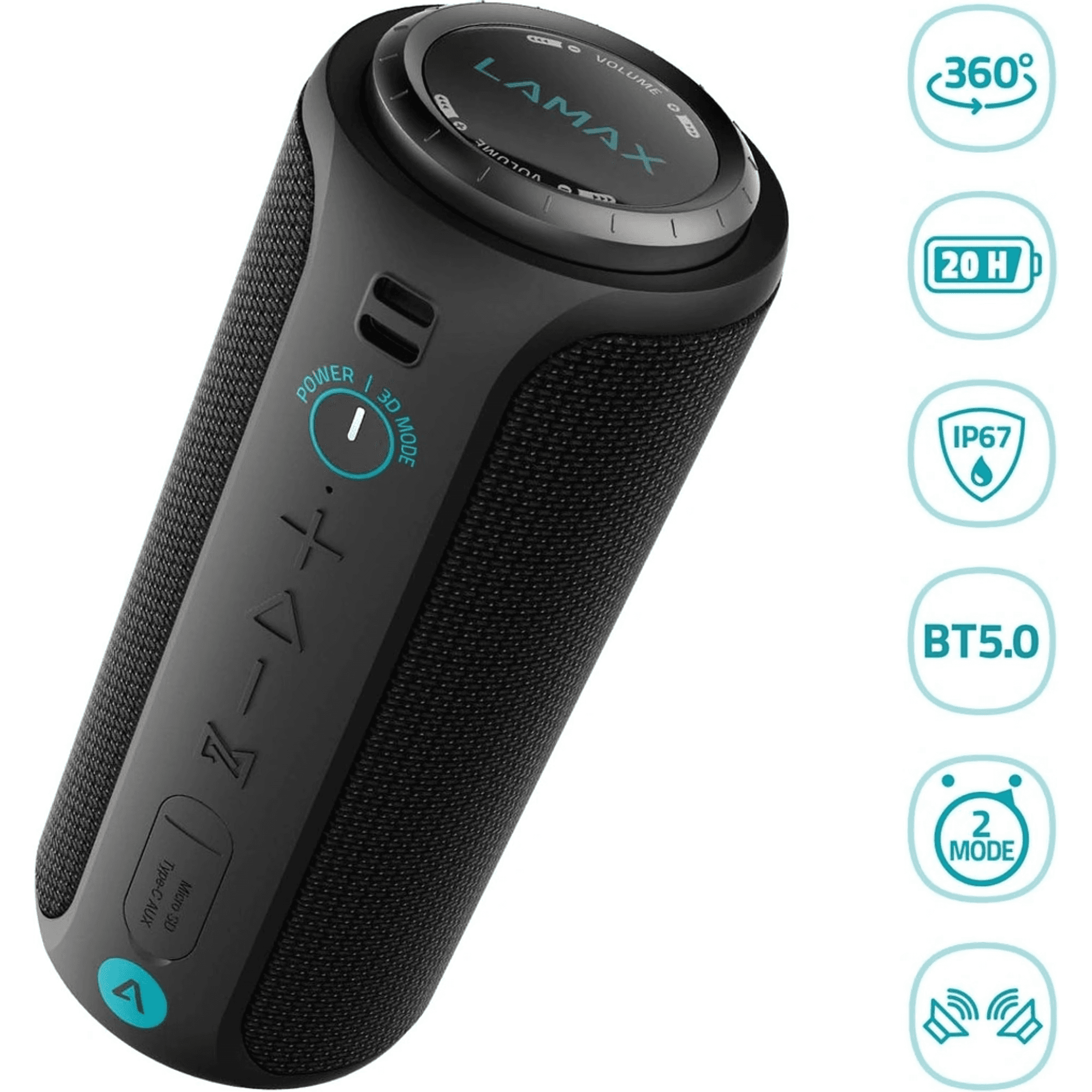BT reproduktor LAMAX Sounder2, 50W