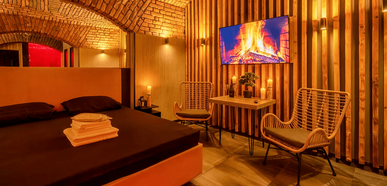 Privátní wellness pro dva: relaxační zóna, sauna, vířivka i prosecco 