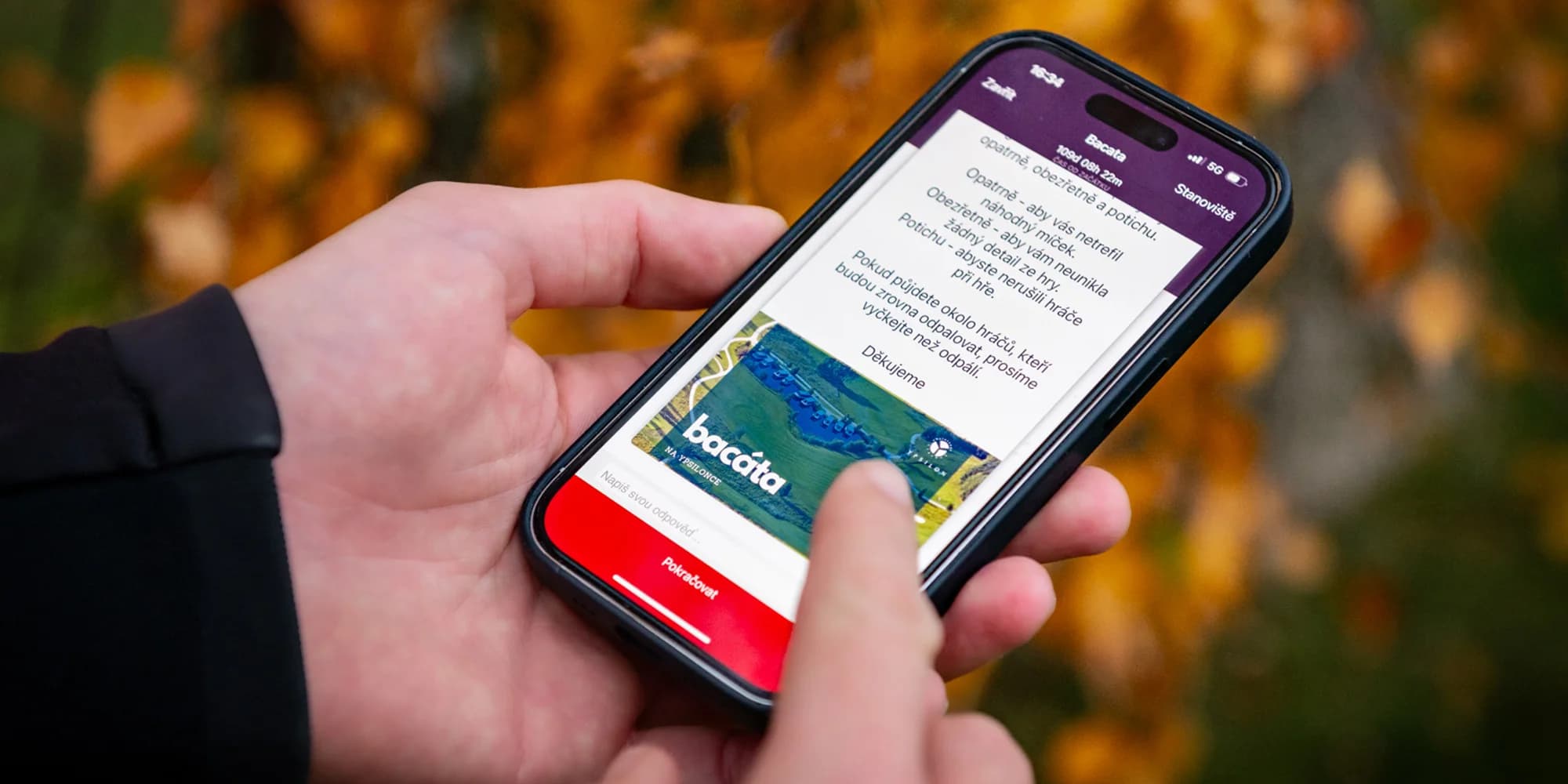 Venkovní mobilní úniková hra plná hádanek a úkolů na golfovém hřišti: 1-6 hráčů