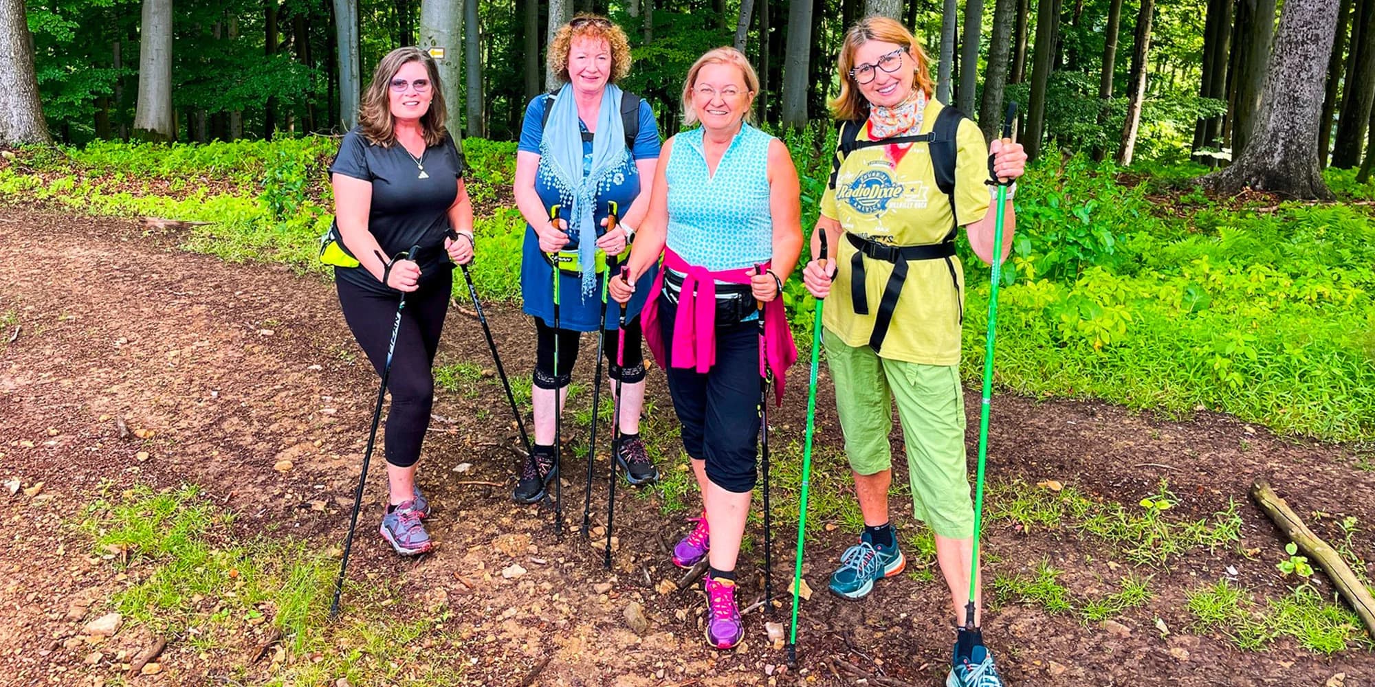 Nordic walking: lekce i základní či víkendový kurz pro začátečníky a mírně pokročilé