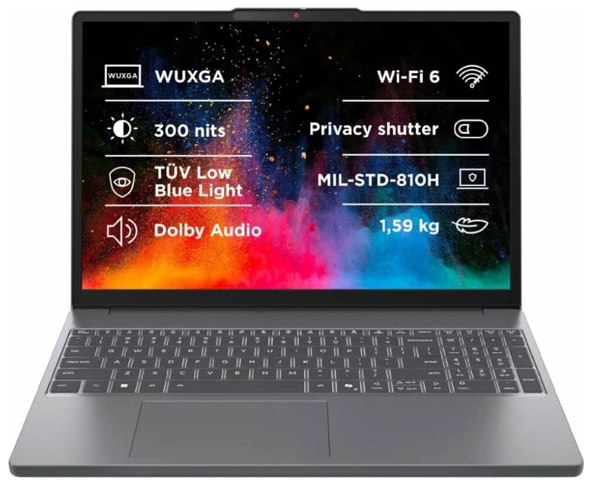 Lenovo i5 4,6 GHz, 16/1000 GB, 15,3"