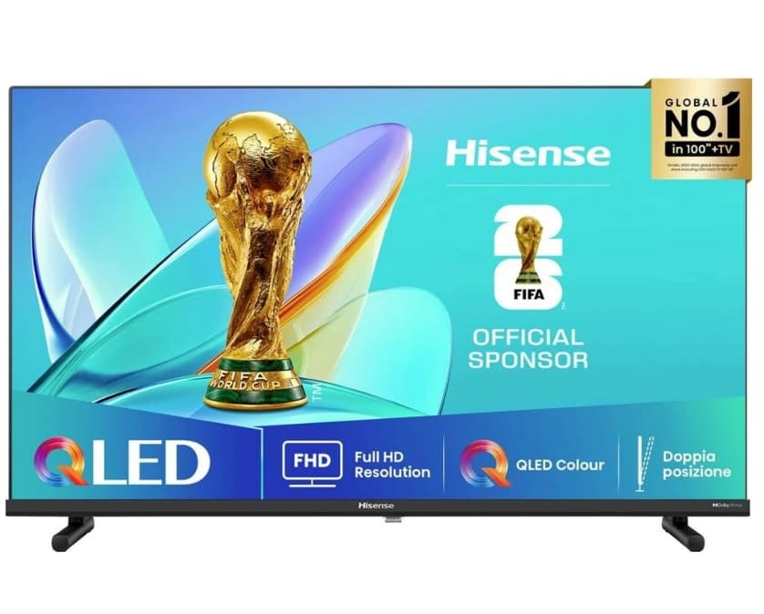 FHD QLED Smart TV, Atmos, 81 cm, Hisense