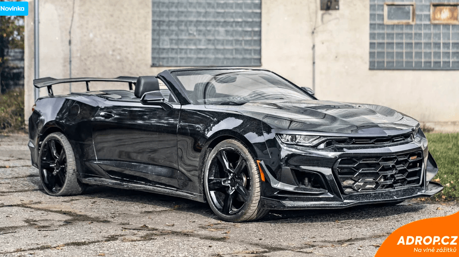 Jízda v Chevroletu Camaro 2020 6.2 SS Cabrio