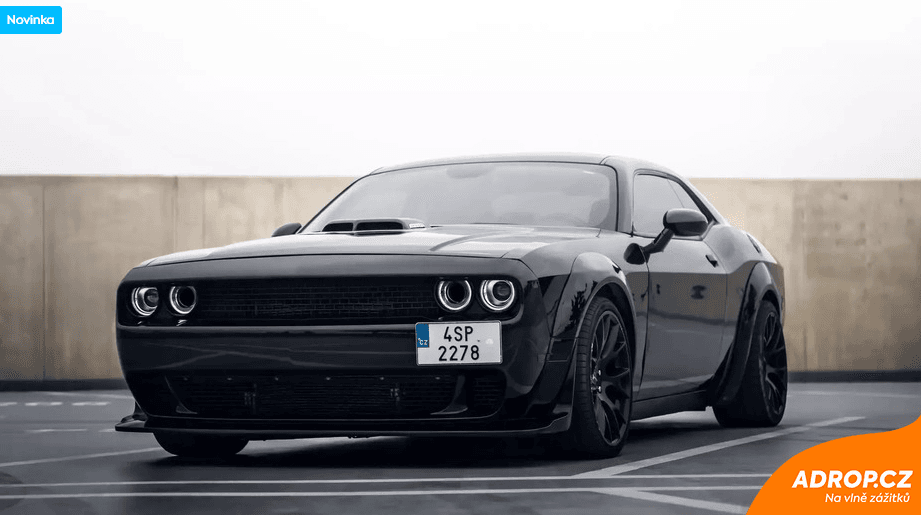 Jízda vozem Dodge Challenger 2015 Shaker