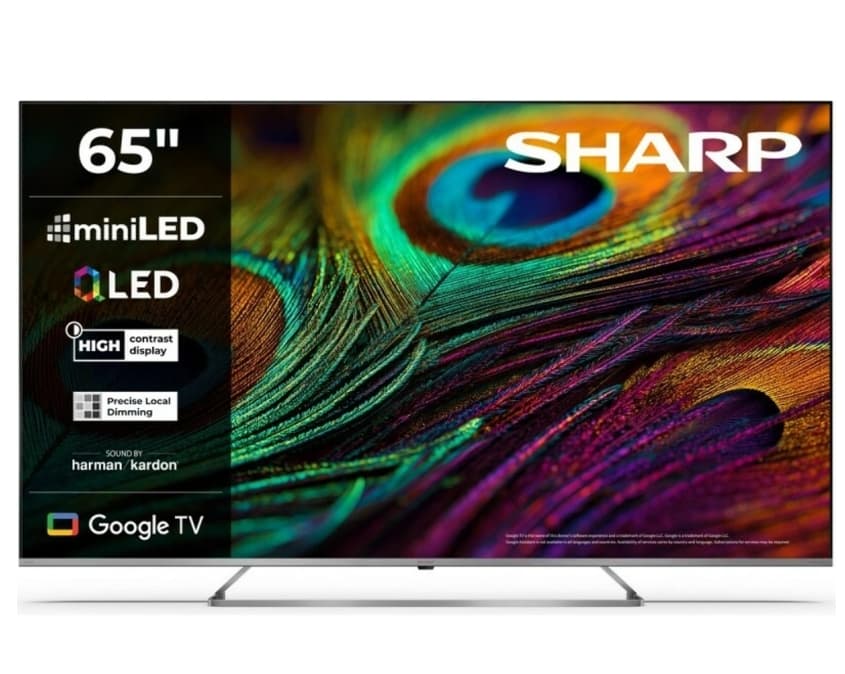 Mini LED QLED 4K Smart TV, Harman-Kardon, 165 cm, Sharp