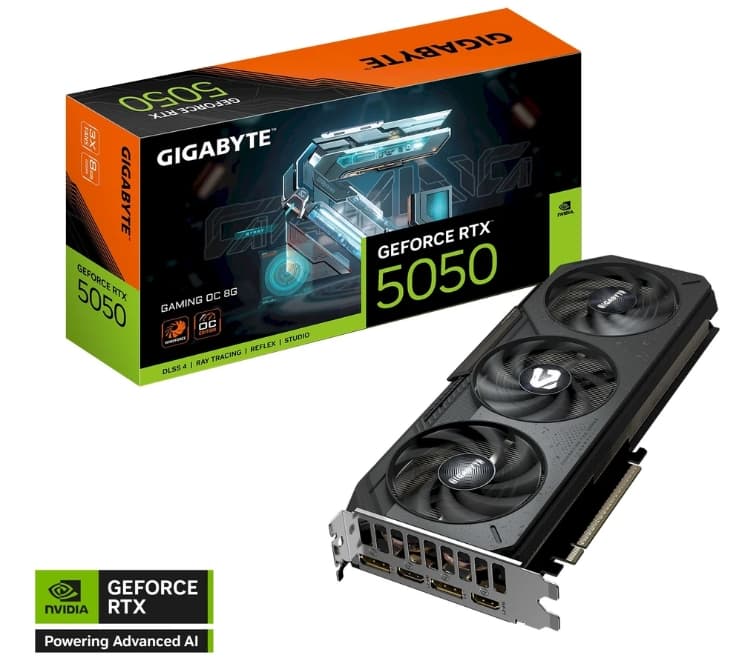 Grafická karta Nvidia GeForce 5050, 8 GB