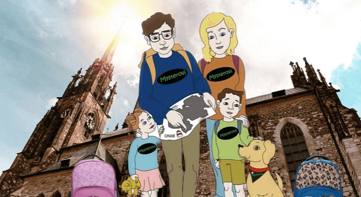 Venkovní úniková hra pro děti - Mysterovi v Brně