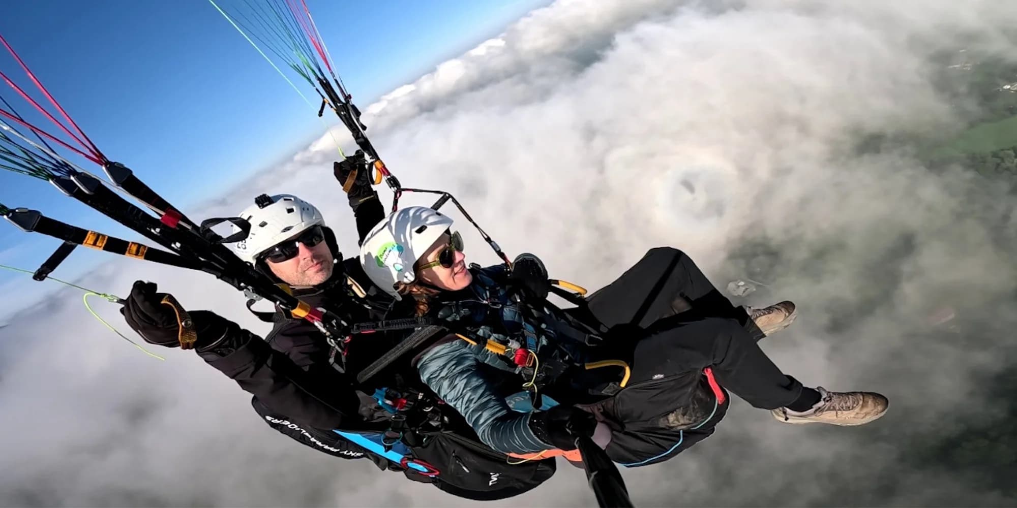 Tandemový paragliding: adrenalinový termický let v Beskydech pro 1 osobu