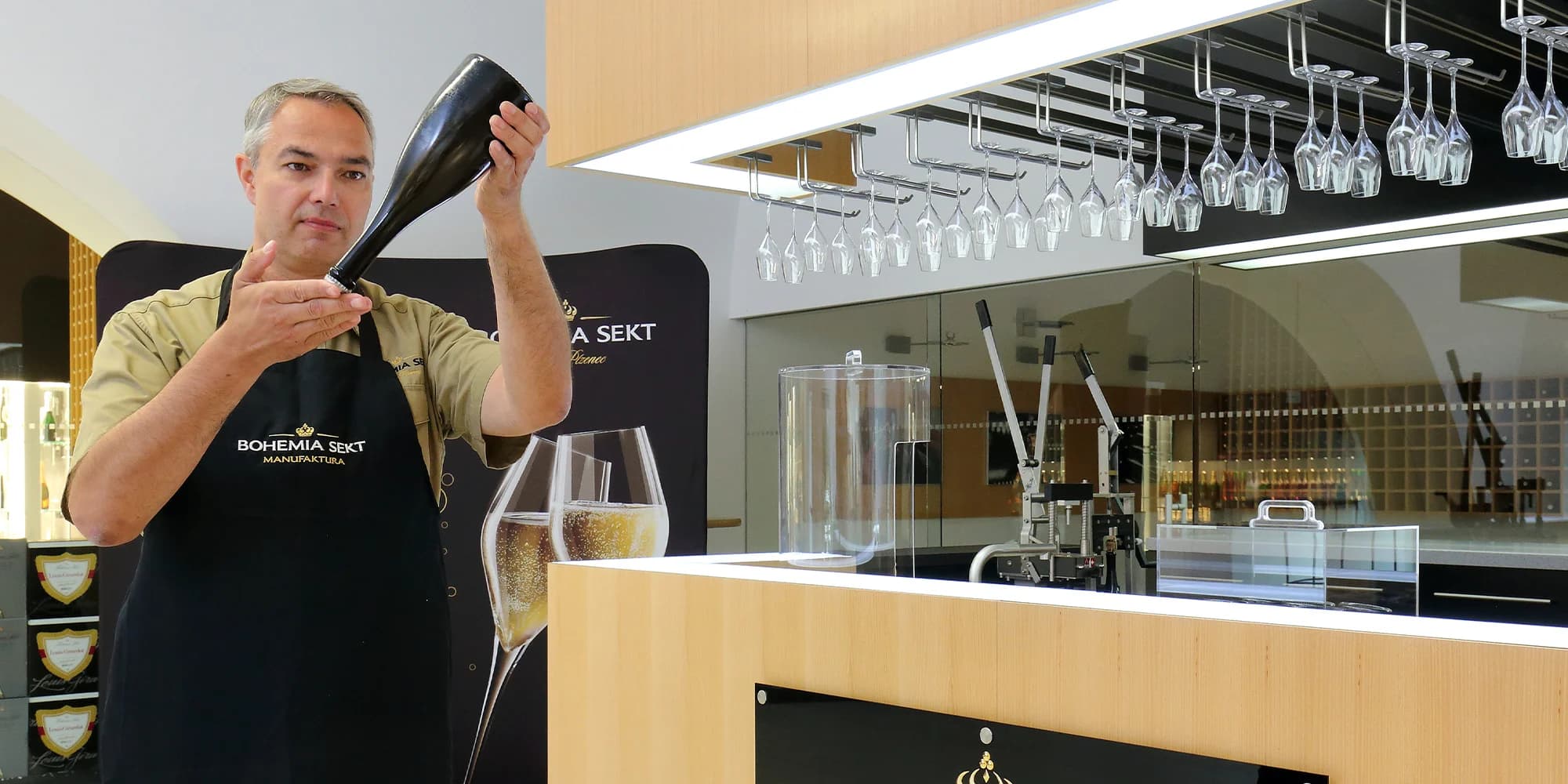 Letní 2hod. exkurze do výroby Bohemia Sekt vč. ochutnávky 5 prémiových vzorků