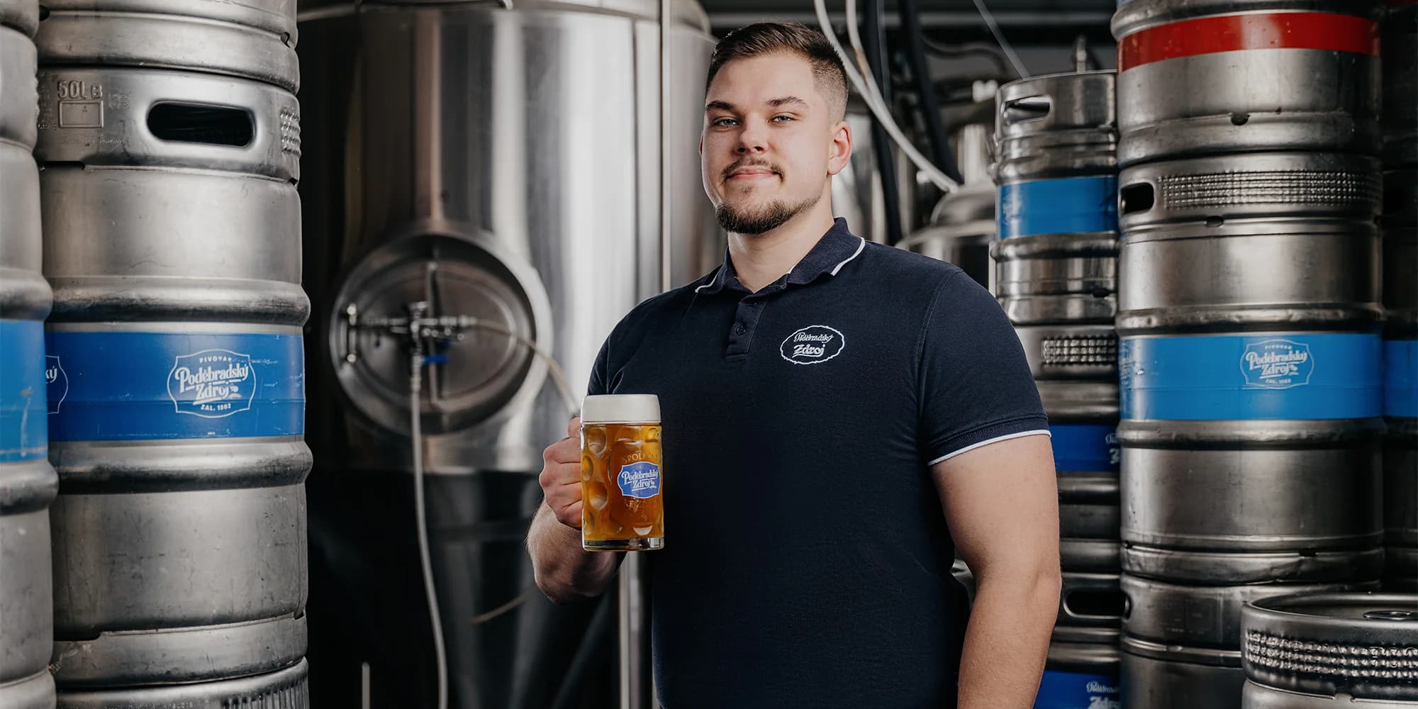 Prohlídka Poděbradského pivovaru pro dva vč. degustace a dárku