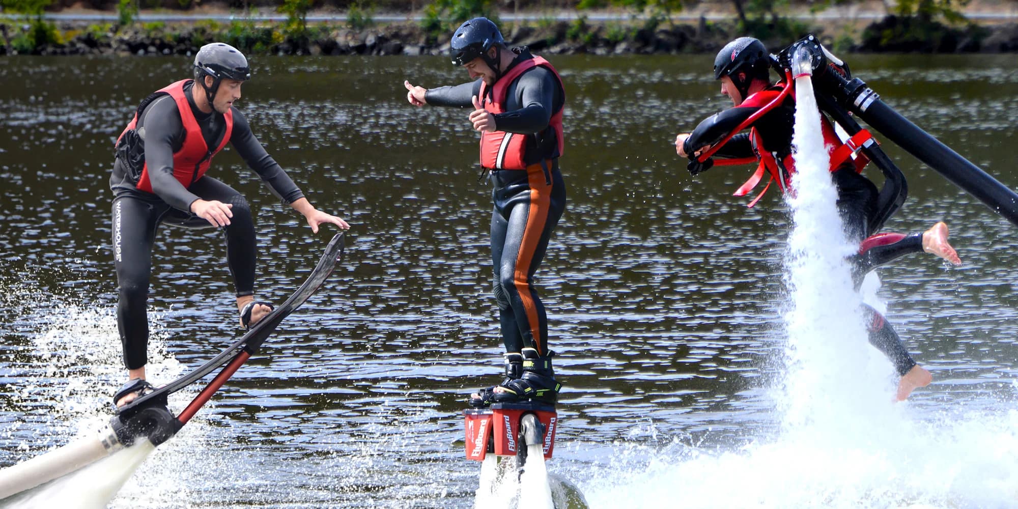 Ulítněte si nad vodní hladinou: Flyboard, Jetpack či Hoverboard podle výběru pro 1–2 osoby