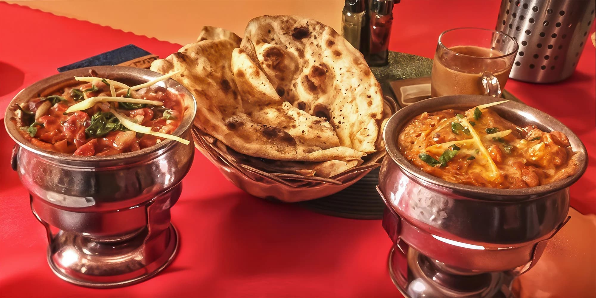 Otevřený voucher na jakékoli pokrmy v hodnotě 250-1000 Kč v indické restauraci Ganesh