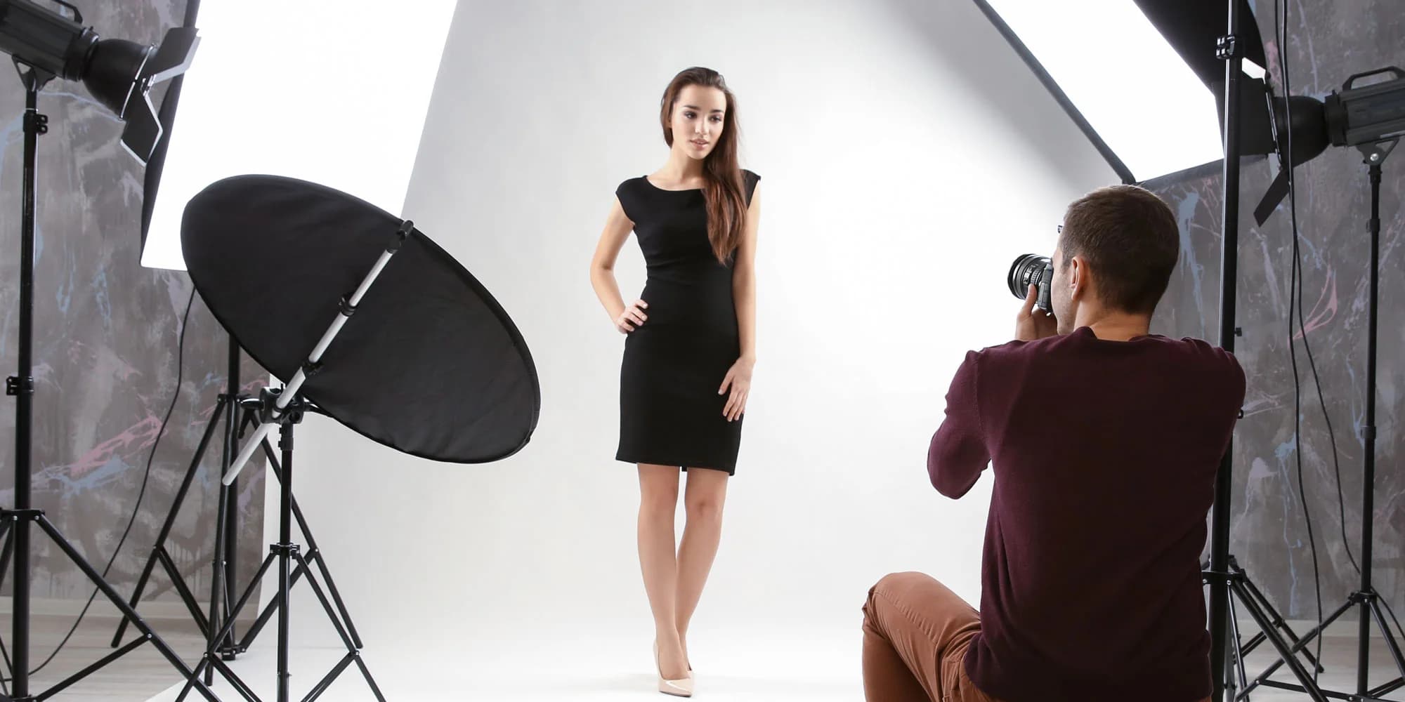 Hodinové focení v ateliéru včetně 5 profesionálně retušovaných fotografií