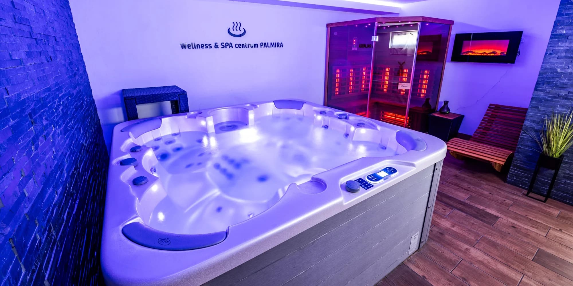 Privátní wellness se sektem pro 2 osoby