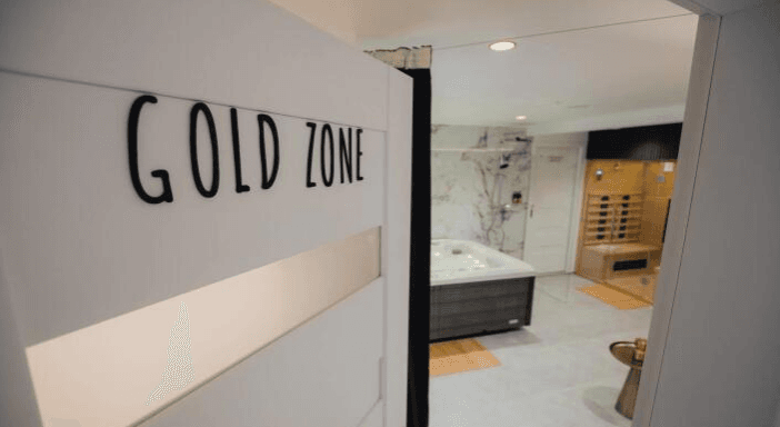GOLD ZONE - Privátní wellness s vířivkou a infrasaunou - RELAX+ balíček