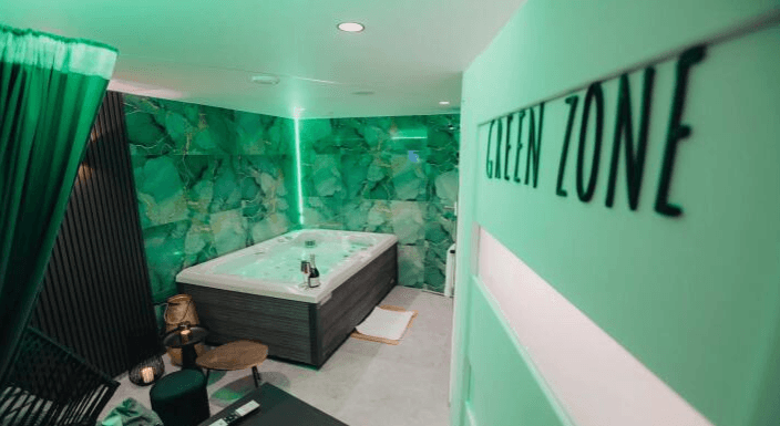 GREEN ZONE - Privátní wellness s vířivkou bez sauny - RELAX+ balíček