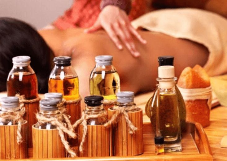 Aromatická olejová masáž