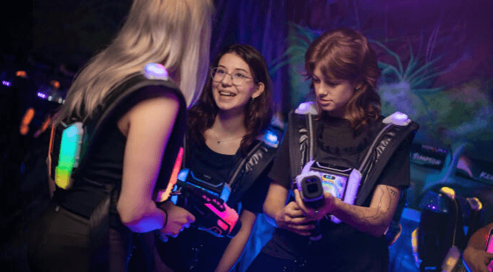 Laser game Braník - aréna Nový svět až pro 36 hráčů