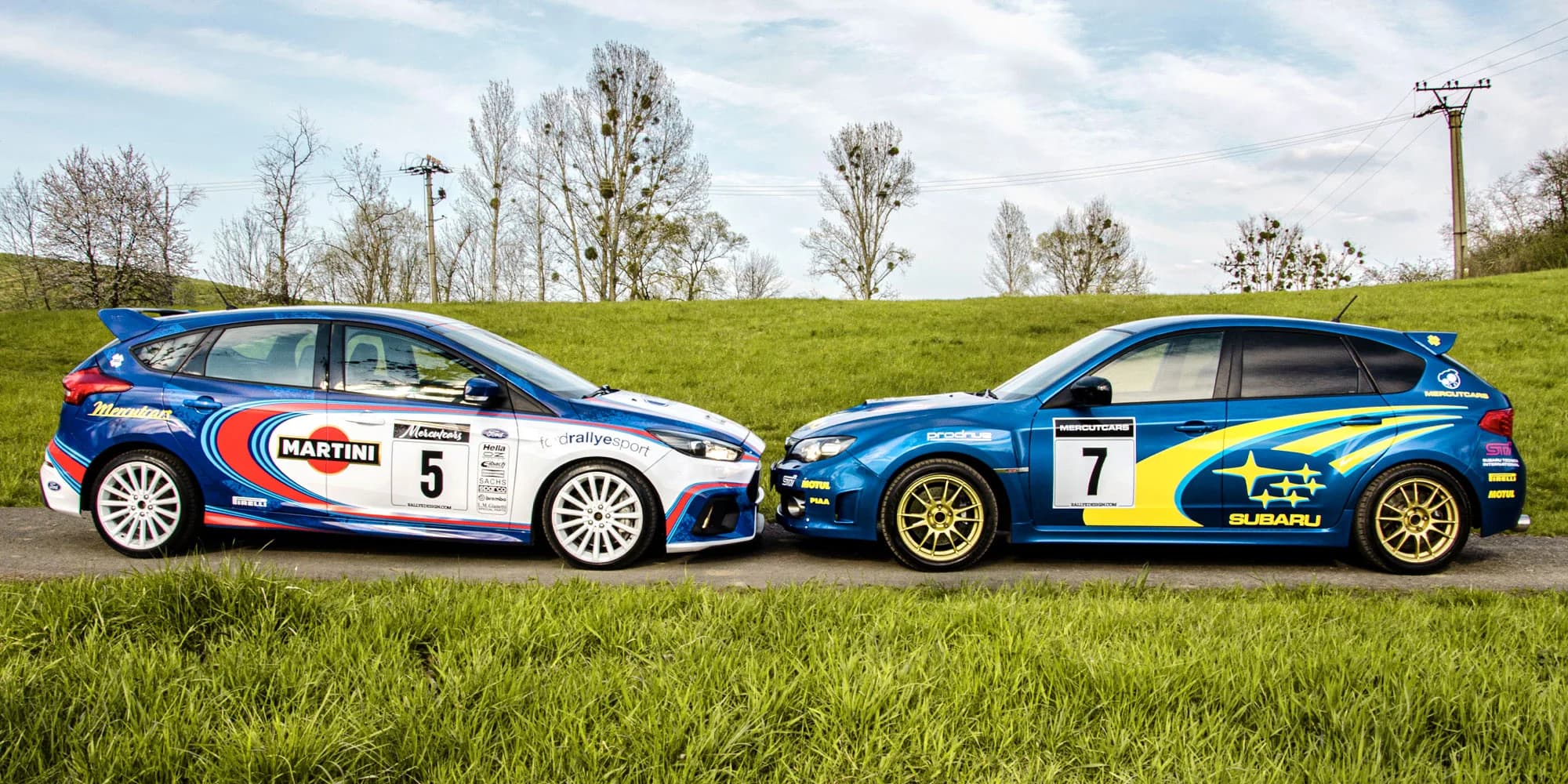 Staňte se jezdcem rallye: 30–⁠⁠⁠⁠⁠⁠60 minut i 24 hodin jízdy ve speciálně upraveném Subaru Impreza nebo Ford Focus