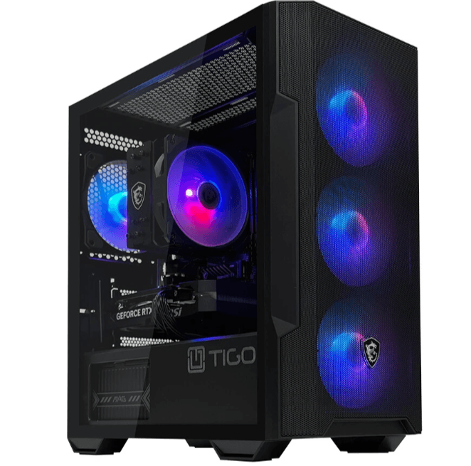 Herní PC Tigo 4,2GHz, 16/1000GB, 8 GB Nvidia
