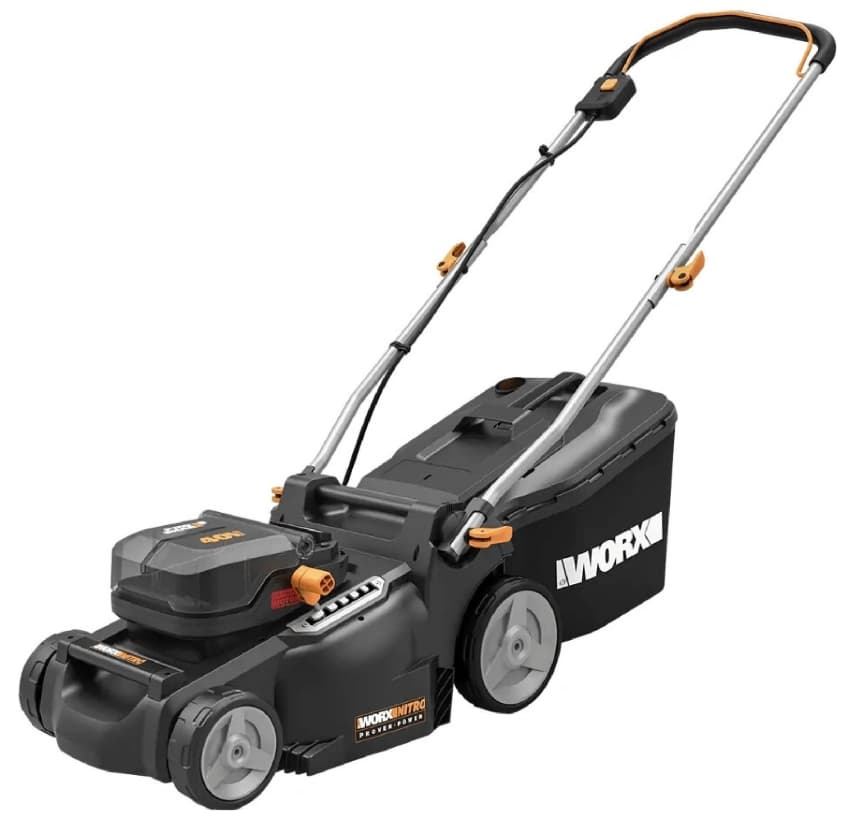 AKU sekačka Worx, 37 cm, 500 m, baterie, nabíječka