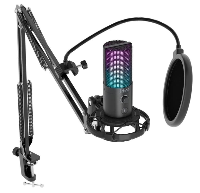 USB-C kondenzátorový mikrofon Fifine T669 PRO 3
