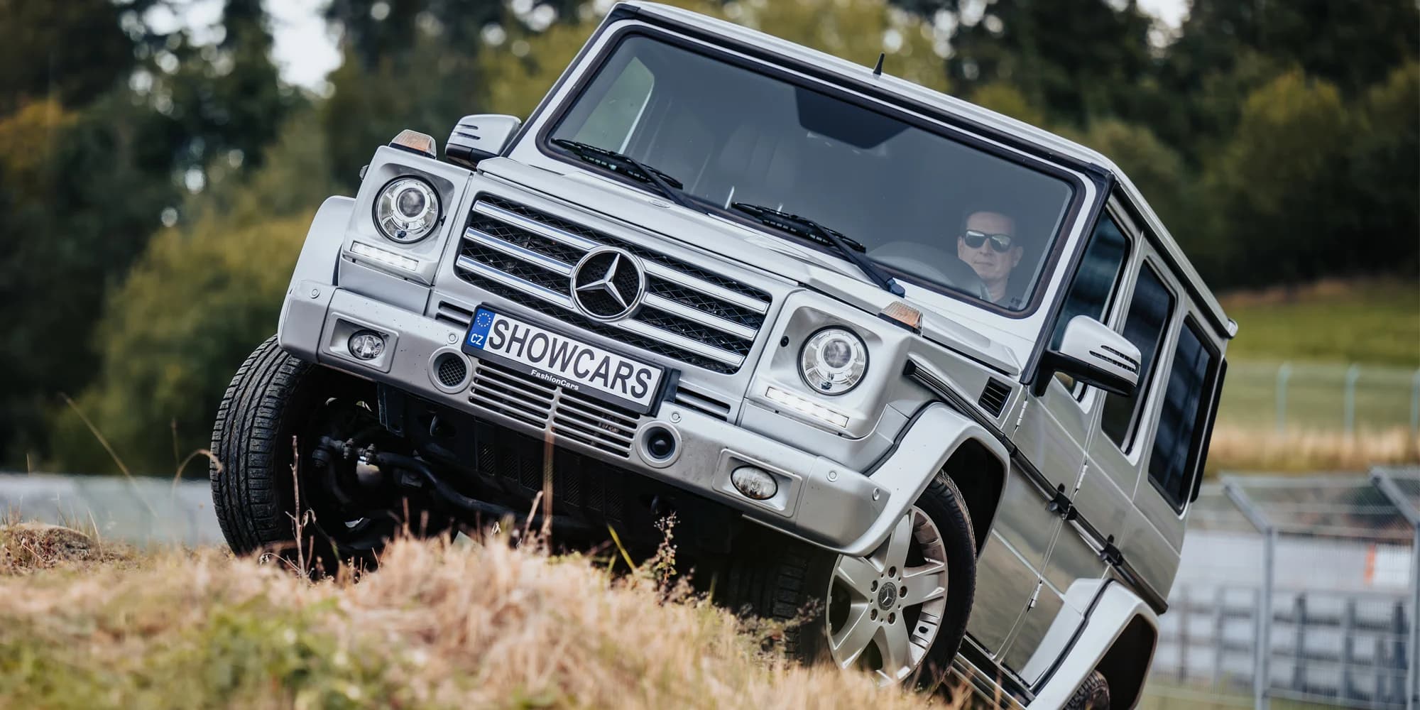 Brutální jízda s Mercedes Benz G na off-road polygonu Autodromu Most