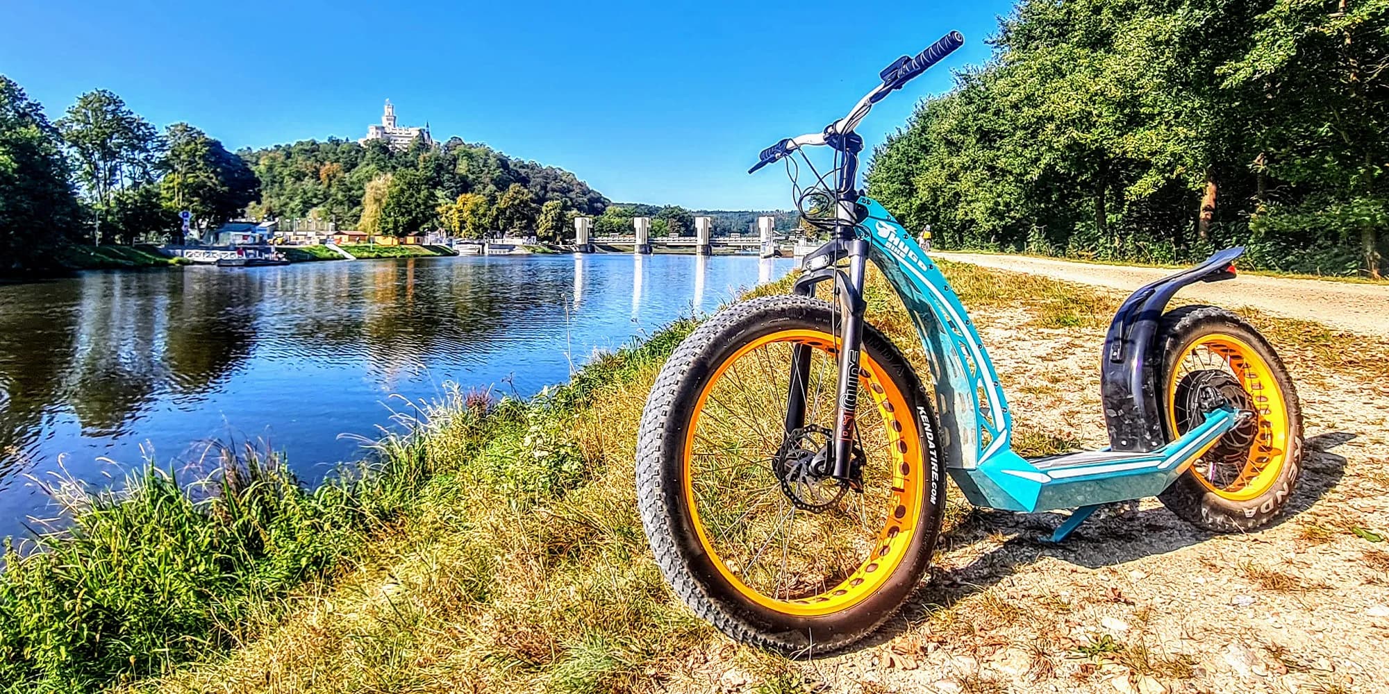 Půjčení nejvýkonnější elektrokoloběžky na trhu: 1 nebo 2 hodiny, celý den či rovnou víkend