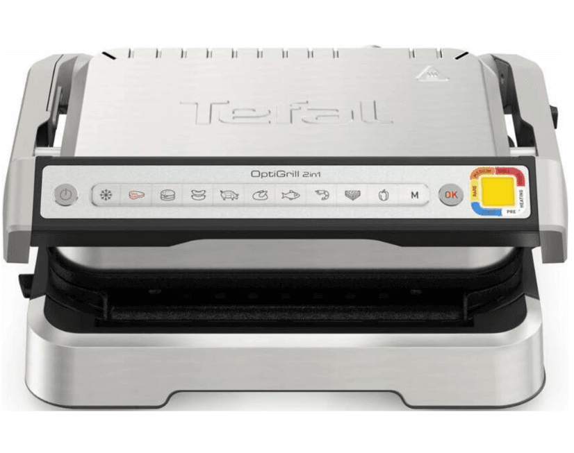El. gril Tefal, 9 prg, 30x20 cm, BBQ + gril